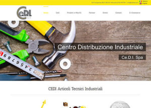Sito Web CMS Distribuzione articoli industriali